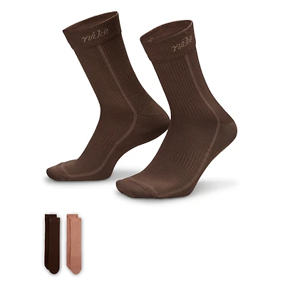 Nike Everyday Plus Women's Lightweight Crew Socks (2-Pair)