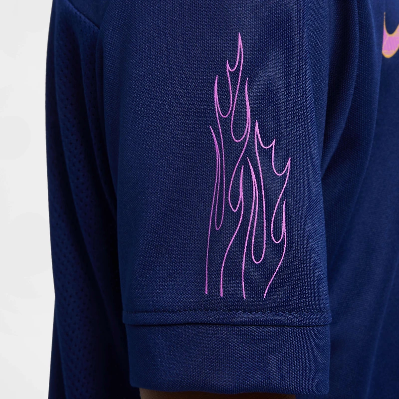 Nike Dri-FIT Kylian Mbappé Little Kids' ACD25 Short Sleeve Top and Shorts Set