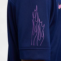 Nike Dri-FIT Kylian Mbappé Little Kids' ACD25 Short Sleeve Top and Shorts Set