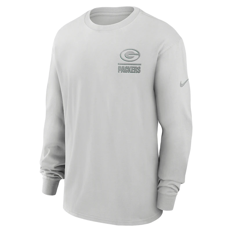 Green Bay Packers Essential Heavy Max90 Men's Nike NFL Long-Sleeve T-Shirt
