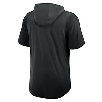 Los Angeles Dodgers Logo Men's Nike Dri-FIT MLB Hooded T-Shirt