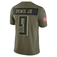 Michael Penix Jr. Atlanta Falcons Salute to Service Men's Nike Dri-FIT NFL Limited Jersey
