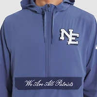 New England Patriots Rivalries Collection Sideline Anorak Men's Nike NFL 1/2-Zip Hooded Jacket