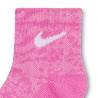Nike Little Kids' Wild Flower Ankle Socks (6 Pairs)