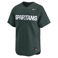 Michigan State Spartans Men's Nike College Limited Baseball Jersey