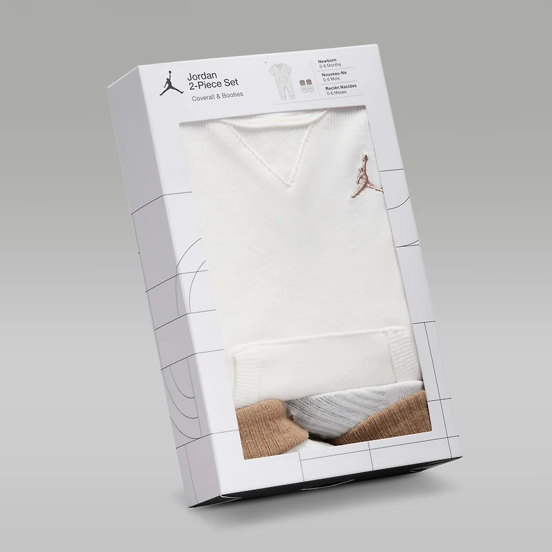 Jordan Baby Essential 2-Piece Short Sleeve Coverall Set