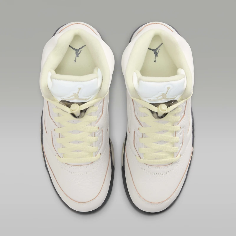 Air Jordan 5 Retro "Luminous Green and Sail" Women's Shoes