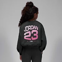 Jordan Jumpman Club Little Kids' Pleated Fleece Crew