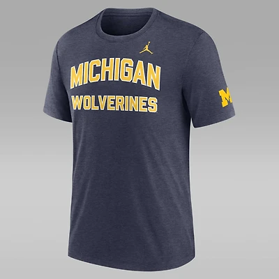 Michigan Campus Collegiate Block Men's Nike College T-Shirt