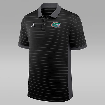 Florida Sideline Victory Stripe Men's Jordan Brand Dri-FIT College Polo