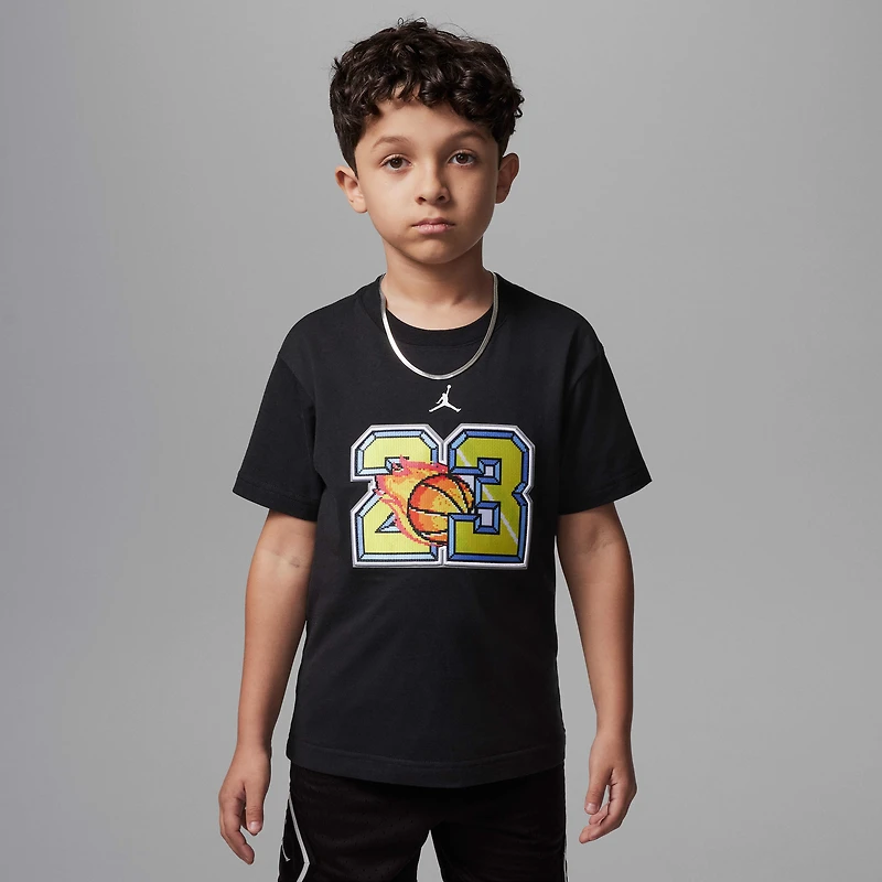 Jordan Customized Air Little Kids' Flame T-Shirt
