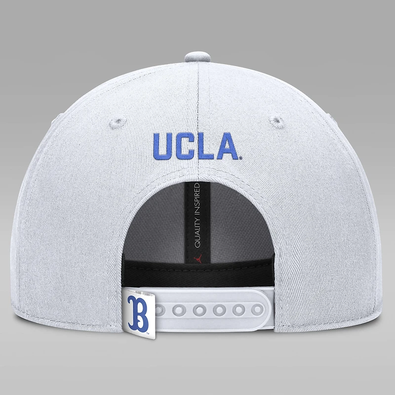 UCLA On-Field Rise Gameday Men's Jordan Brand Dri-FIT College Trucker Adjustable Hat
