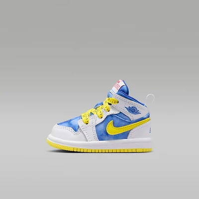 Jordan 1 Mid Sneaker School Baby/Toddler Shoes