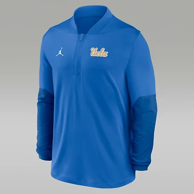 UCLA Men's Jordan Brand Dri-FIT College 1/2-Zip Top
