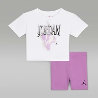 Jordan Baby (12-24M) Retro 1984 2-Piece Bike Shorts Set
