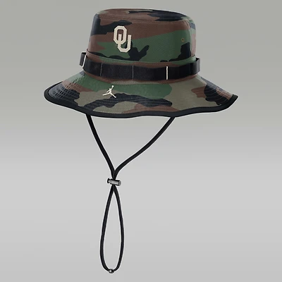 Oklahoma 2025 Military Appreciation Boonie Men's Jordan Brand Dri-FIT College Bucket Hat