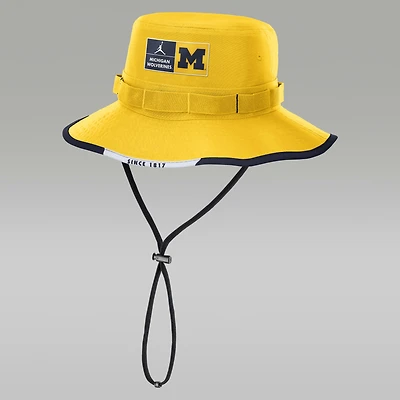 Michigan Apex Boonie Men's Jordan Brand Dri-FIT College Bucket Hat