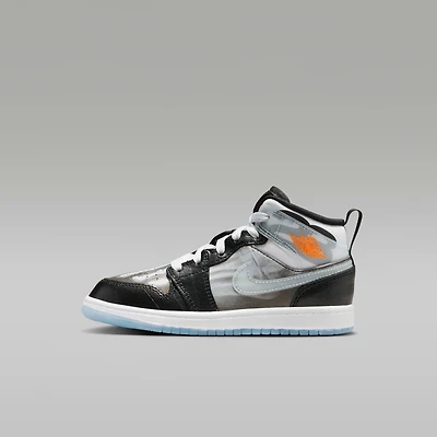 Jordan 1 Mid Sneaker School Baby/Toddler Shoes