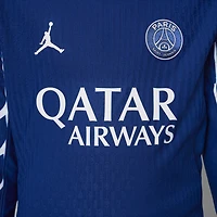 Paris Saint-Germain 2024/25 Match Fourth Big Kids' Jordan Dri-FIT ADV Soccer Authentic Long-Sleeve Jersey