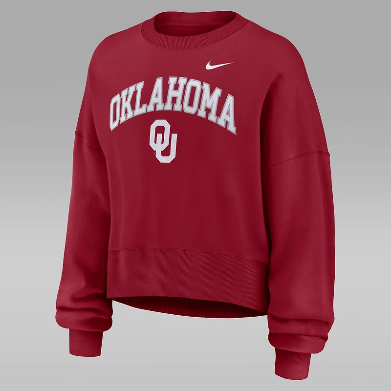 Oklahoma Phoenix Arch Women's Nike College Pullover Crew