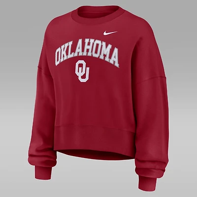 Oklahoma Phoenix Arch Women's Nike College Pullover Crew