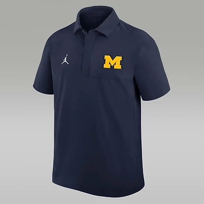 Michigan Men's Jordan Brand Dri-FIT College Polo