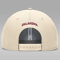 Oklahoma Primetime Rise Men's Jordan Brand Dri-FIT College Trucker Adjustable Hat