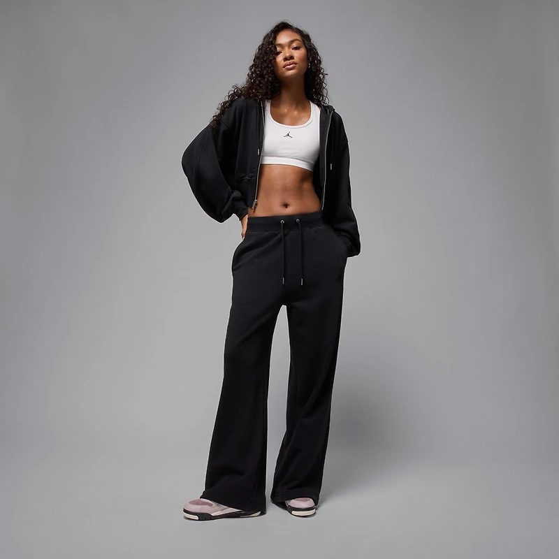 Jordan Flight Fleece Women's Cropped Satin-Lined Hoodie