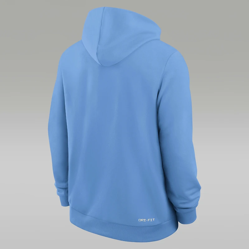 North Carolina Sideline Men's Jordan Brand Dri-FIT College Pullover Hoodie