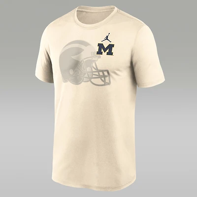 Michigan Campus Legend Shadow Logo Men's Nike Dri-FIT College T-Shirt