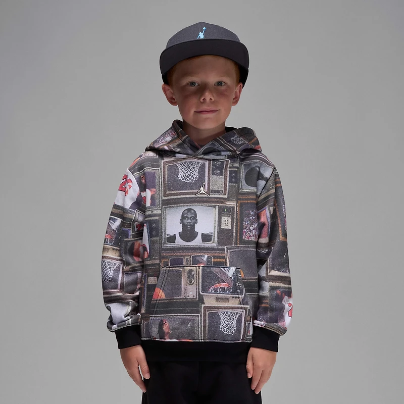 Jordan Brooklyn Fleece Little Kids' Printed 2-Piece Set
