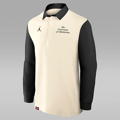 Oklahoma Rugby Men's Jordan Brand College Long-Sleeve Top