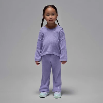 Jordan Toddler Heir To The Crown 2-Piece Ribbed Pullover Set