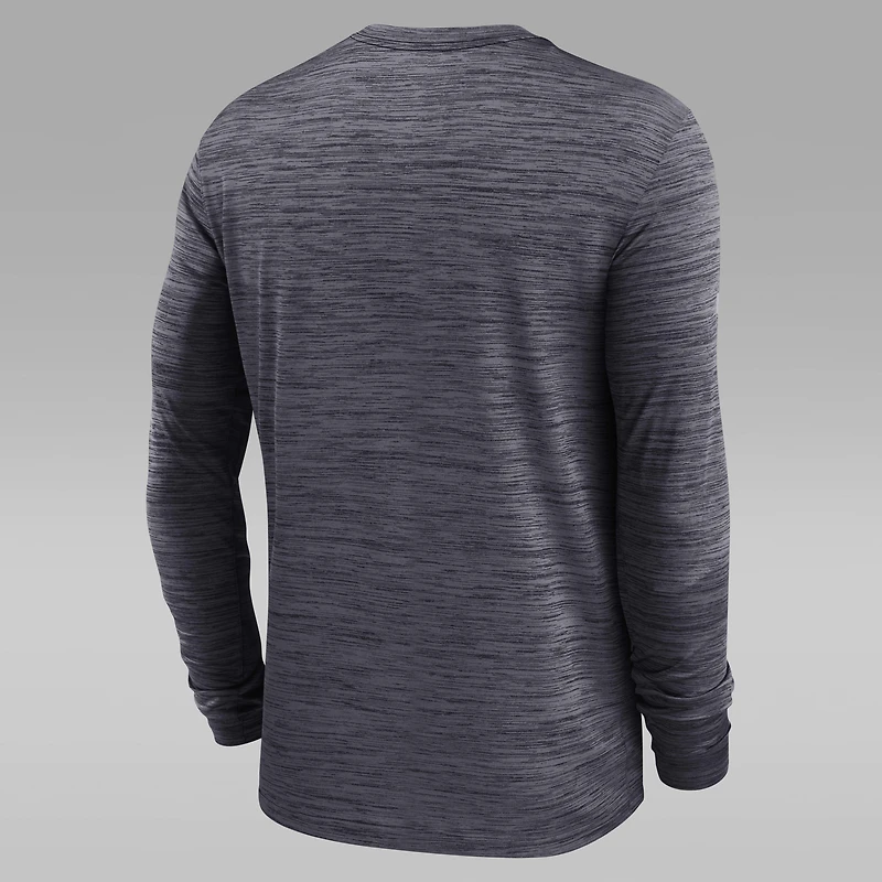 North Carolina Sideline Velocity Men's Jordan Brand Dri-FIT College Long-Sleeve T-Shirt