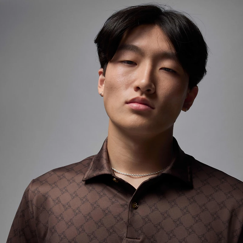 Jordan Sport Men's Printed Golf Polo