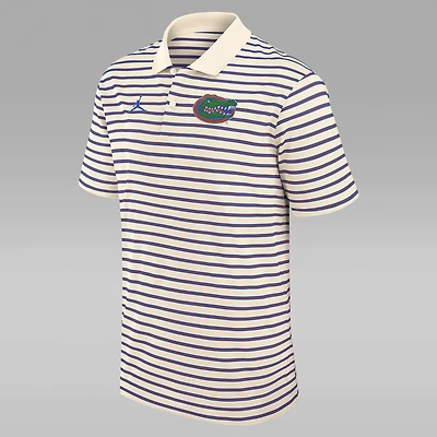 Florida Striped Men's Jordan Brand Dri-FIT College Polo