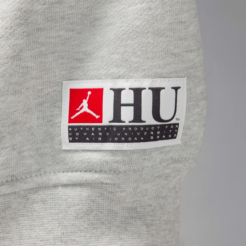 Jordan Flight Fleece x Howard University Women's Full-Zip Cropped Hoodie