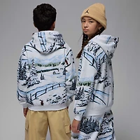Jordan Brooklyn Fleece Big Kids' Holiday Pullover Hoodie