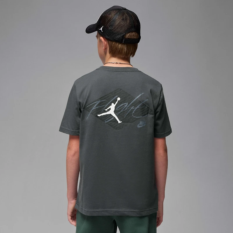 Jordan Big Kids' '24 Retro Black Cat T-Shirt