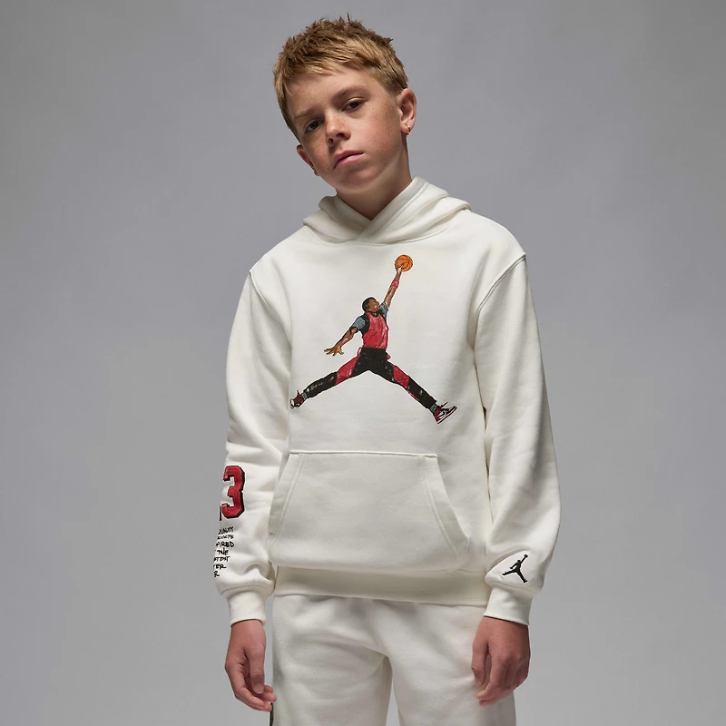 Jordan Big Kids' Sketch Pullover Hoodie