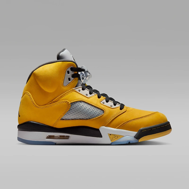 Air Jordan 5 Retro "Varsity Maize and Wolf Grey" Men's Shoes