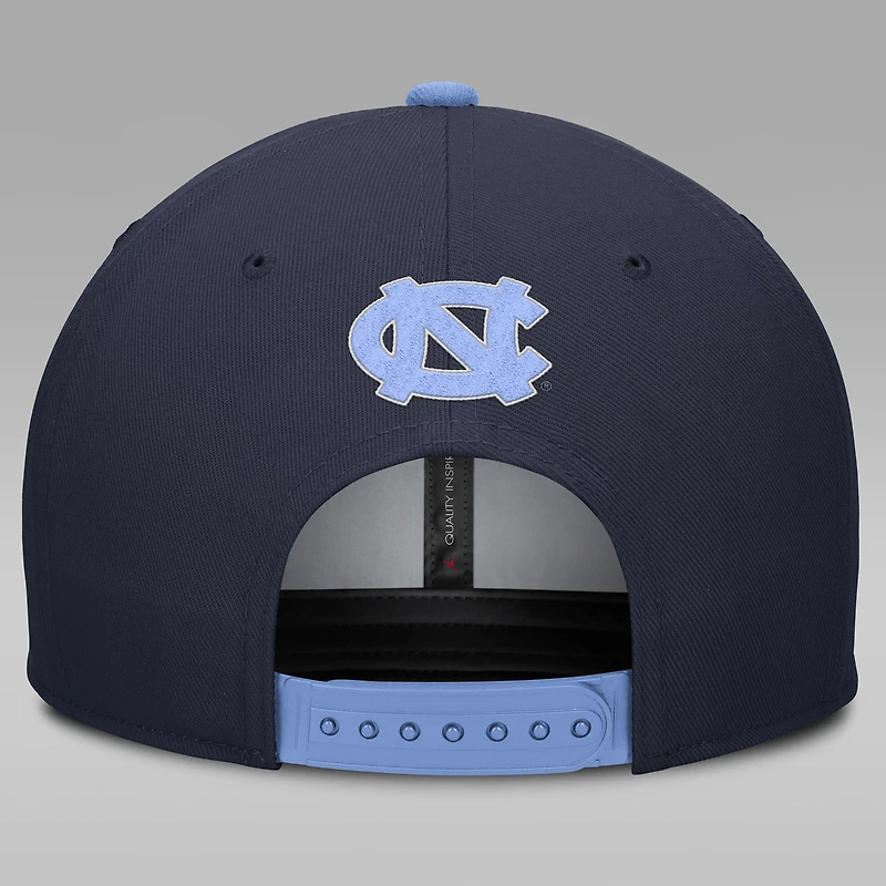 North Carolina Sideline Campus Local Pro Men's Jordan Brand Dri-FIT College Adjustable Hat