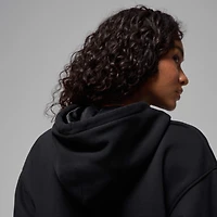Jordan Flight Fleece Women's Cropped Satin-Lined Hoodie