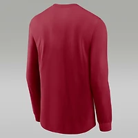 Oklahoma Sideline Men's Jordan Brand Dri-FIT College Long-Sleeve T-Shirt