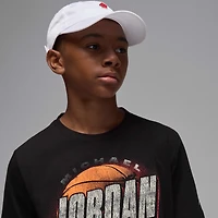 Jordan Big Kids' Distressed Chrome T-Shirt