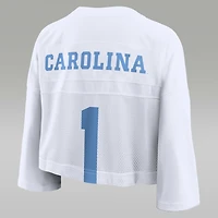 North Carolina Jersey Women's Jordan Brand Dri-FIT College Cropped Top