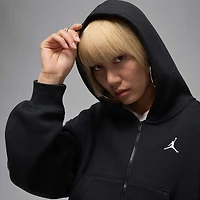 Jordan Brooklyn Fleece Women's Cropped Full-Zip Hoodie