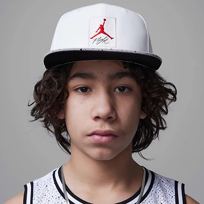 Jordan Big Kids' Retro 4 Flat Brim Cap