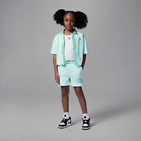 Jordan Dri-FIT Training Camp Little Kids' Jumpman Mesh Shorts