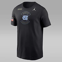 North Carolina Military Appreciation Men's Jordan Brand Dri-FIT College T-Shirt